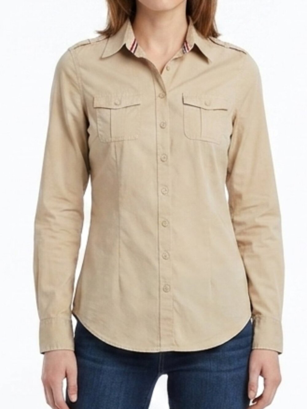 Tommy Hilfiger Limited Edition Cotton Button Front Shirt- Sz. 4